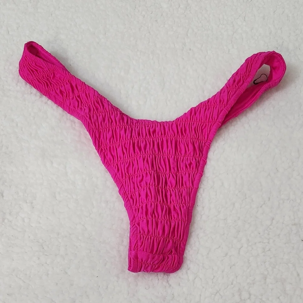 New!Frankie's Bikinis Full Moon‎ Micro Shine Bikini Bottom